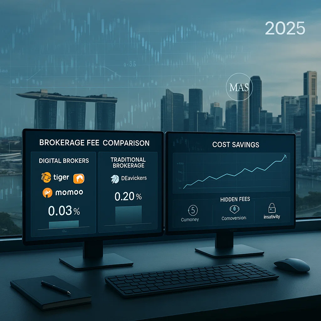 Singapore Brokerage fee comparison